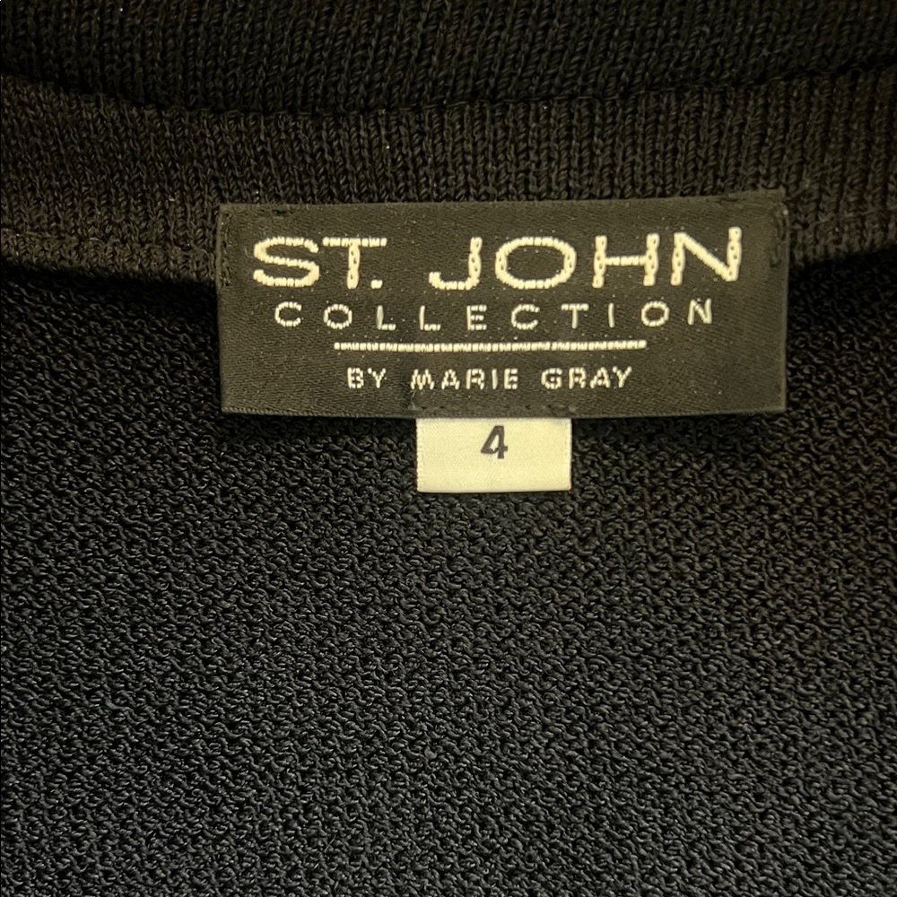 St. John Collection Knit Suit Jacket – Size 4 - Picture 2 of 10